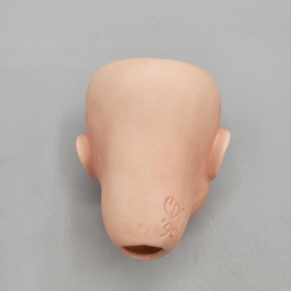 Vintage Porcelain Doll Head Replacement Doll Parts Doll Making - Picture 3 of 9